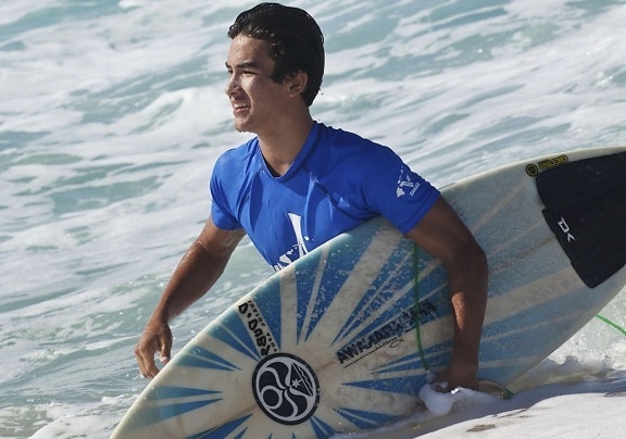 agua, mar, océano, verano, playa, hombre, niño, persona que practica surf, deporte