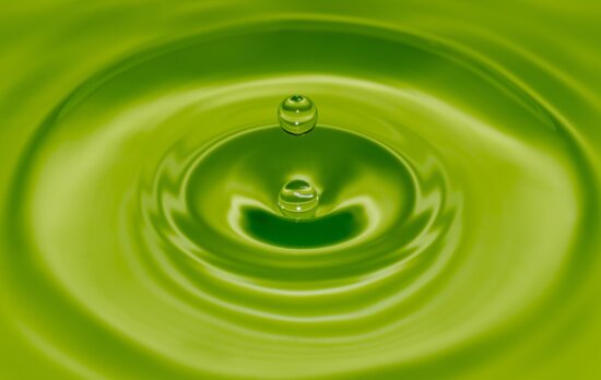 droplet, abstract, rain, wet, liquid, bubble, green