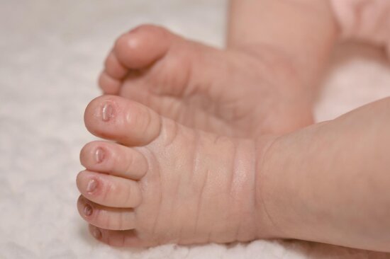 Fuß, Baby, hand, barfuß, Finger, Säugling, Neugeborenes, jungen, Haut