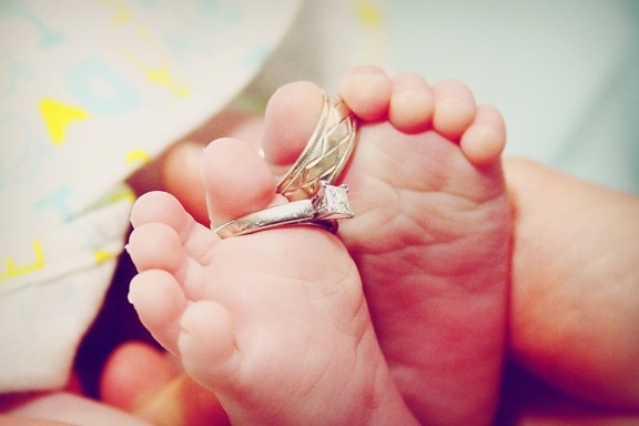 pie, mano, bebé, recién nacido, humanos, mujer, niño, piel