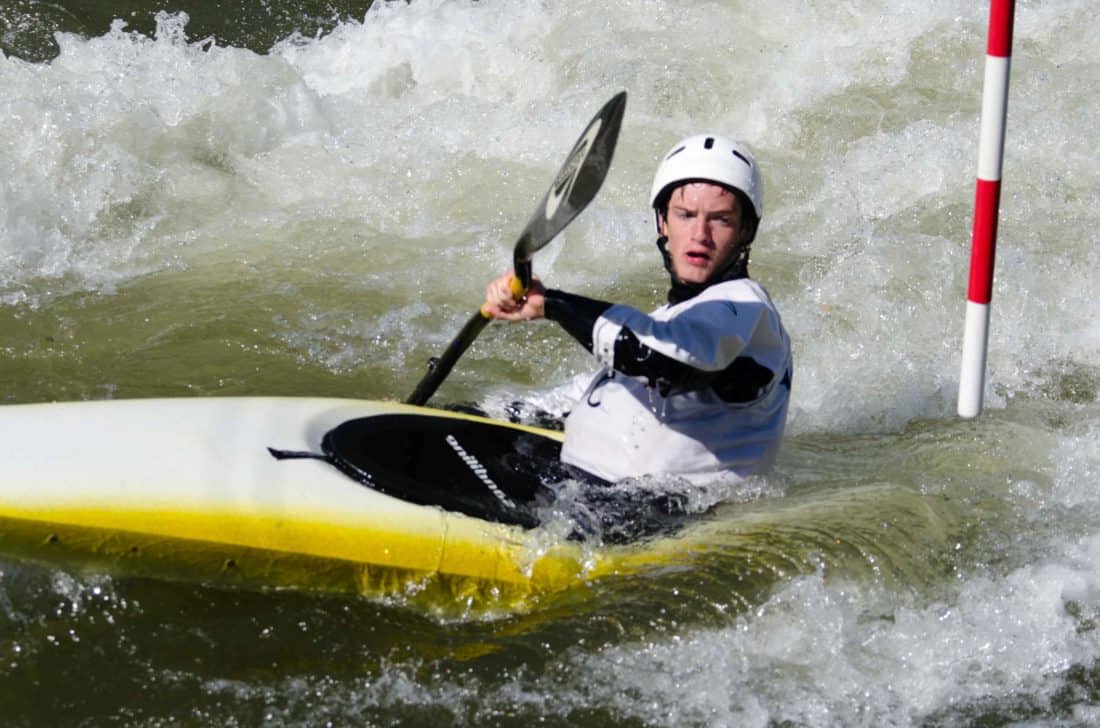 kayak, competition, athlete, canoe, oar, fast, paddle, oar