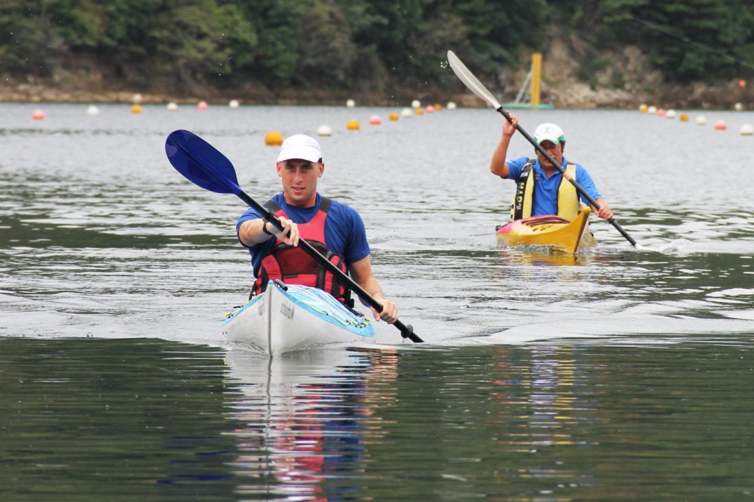 Free picture: canoe, kayak, competition, oar, water ...