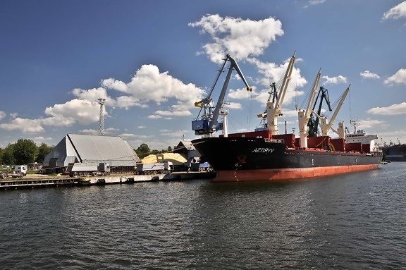 perahu, air, kapal, industri, kendaraan, pelabuhan, pengiriman