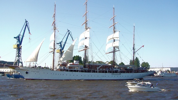 jednostek pływających, statek, port, Łódź, morze, woda, pirat, żagiel