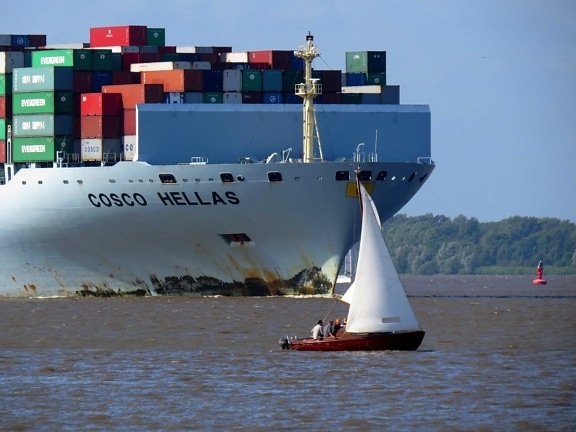 Kargo gemisi, kargo, taşıma, deniz taşıtları, araç, su, gemi, deniz, bot, bağlantı noktası, liman