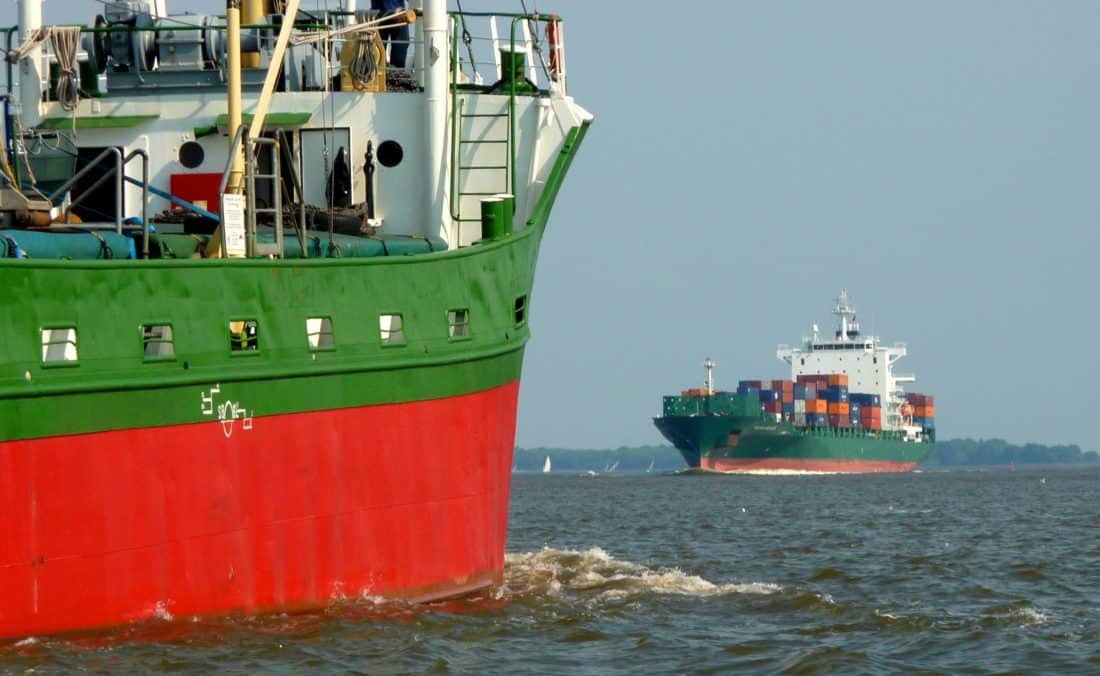 σκάφος, πλοίο, θάλασσα, νερό, βιομηχανία, φορτηγό πλοίο, εμπορευματοκιβώτιο, λιμάνι