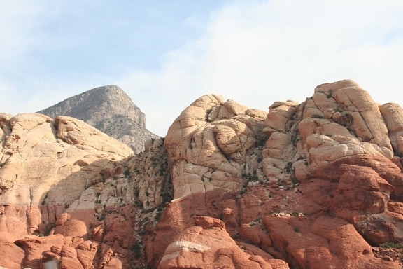 sandstone, desert, nature, sky, erosion, landscape, geology, dry, canyon