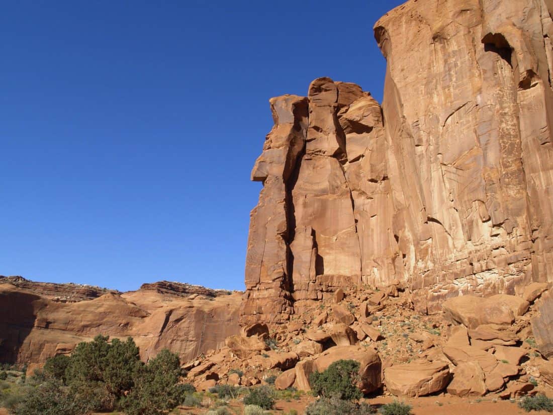 sandstone, sky, erosion, geology, desert, canyon, cliff, landscape, stone, mountain