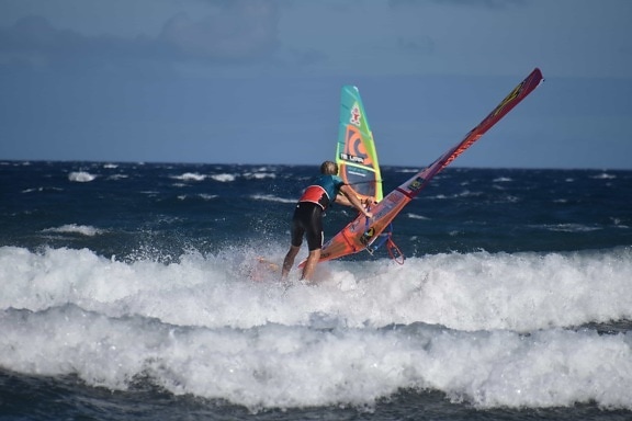 competition, athlete, sport, wind, water, ocean, race, paddle