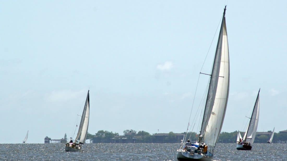 sailboat, sail, watercraft, sport, wind, water, yacht, vehicle, race