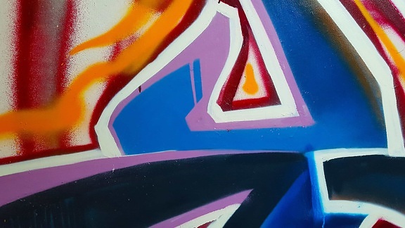 rue, art artistique, créativité, graffiti coloré, abstrait, urbain, la conception,