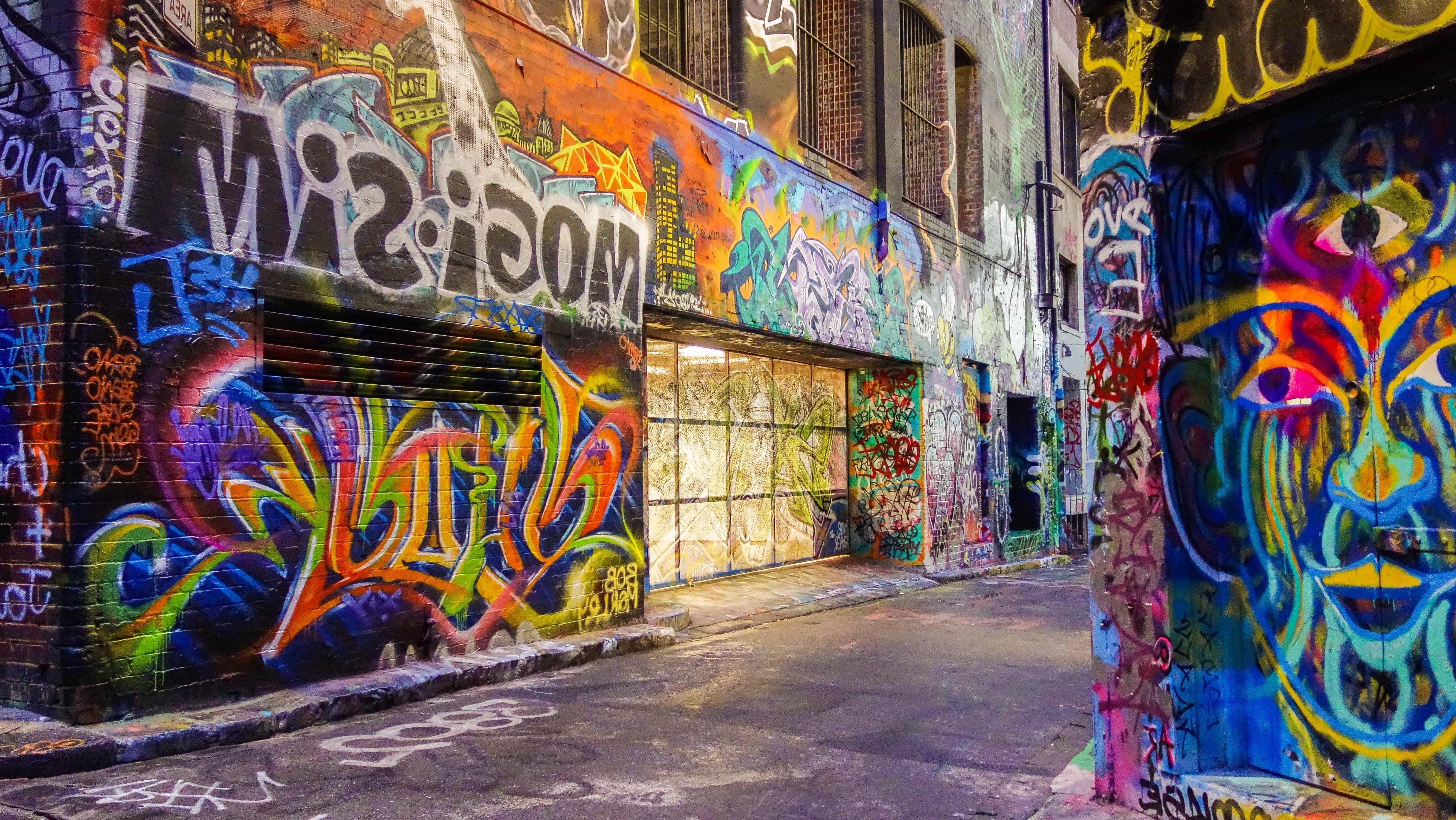 Kostenlose Bild: Graffiti, Street, Kultur, städtische, bunt