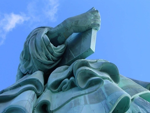 скульптура, статуи, Голубое небо., искусство, памятник, структура, Открытый