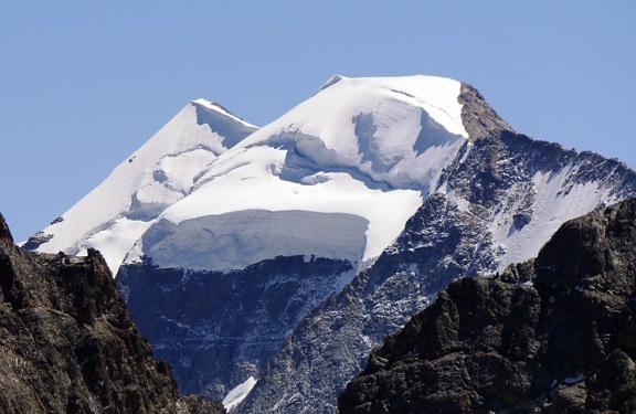 หิมะ ภูเขา น้ำแข็ง ฟอกซ์กลาเซีย ปีน ท้อง ฟ้า กลางแจ้ง ยอดเขา ฤดูหนาว ธรณีวิทยา ธรรมชาติ