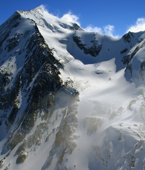 inverno, montagna, freddo, geologia, scogliera, vento, ghiacciaio, paesaggio, alta