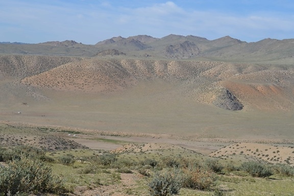 maisema, desert, kuiva, aro, vuori piikin, geologia, maa, ulkoilu, ruoho