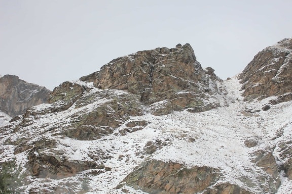 ภูเขา หิมะ ภูมิทัศน์ ธรรมชาติ ยอดเขา ท้องฟ้า น้ำแข็ง ฤดูหนาว