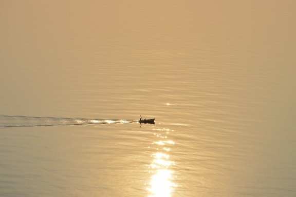 water, sunrise, sunlight, boat, reflection, beach, sea, lake, ocean, dawn