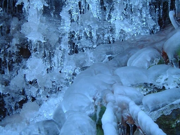 Natur, Eis, Schnee, Winter, Kälte, Frost, gefroren, Wasser, Kristall