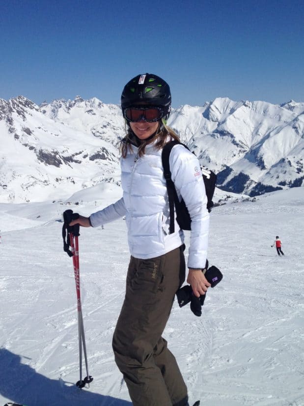 snow, winter, skier, ice, sport, skiing, woman, goggles, adventure, mountain