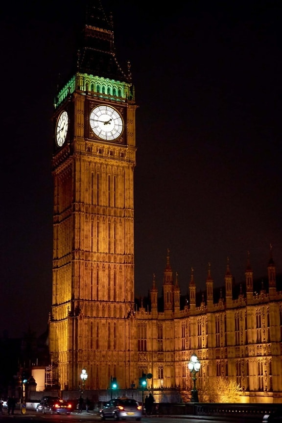 arkitektur, ur, tårn, city, bygning, London, Parlamentet, landmark