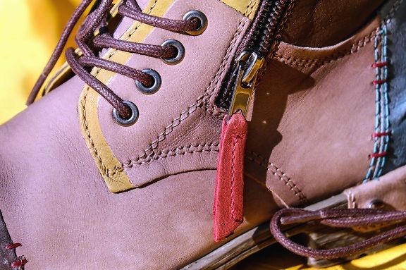 shoe, perl, leather, macro, shoelace, fashion, macro, footwear