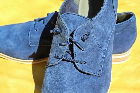 mode, cuir, chaussures, objet de la chaussure, bleu,