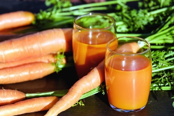 Juice, aika, lasi, porkkana, kasvis, luomuruokaa, root, ruokavalio, lounas, ateria