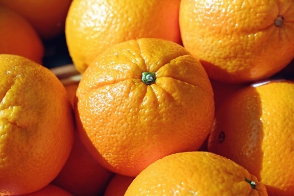 mandarin, macro, aliments, fruits, agrumes, vitamine