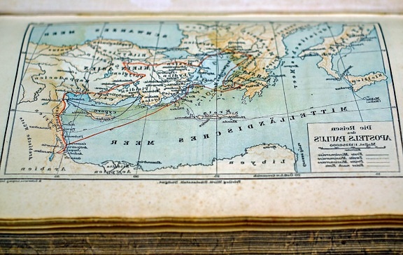 Cartografie, topografie, atlas, geografie, plattegrond, grafiek en papier