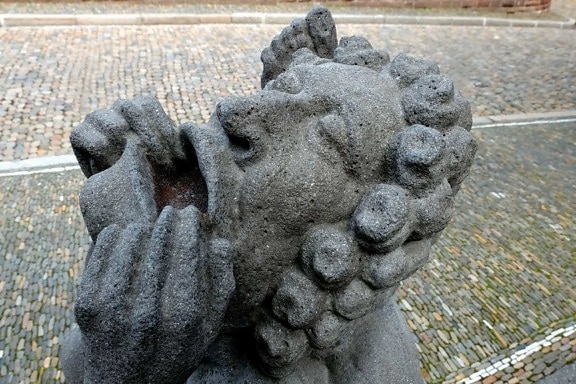 Stein, Pflaster, Kunst, Skulptur, Denkmal, statue