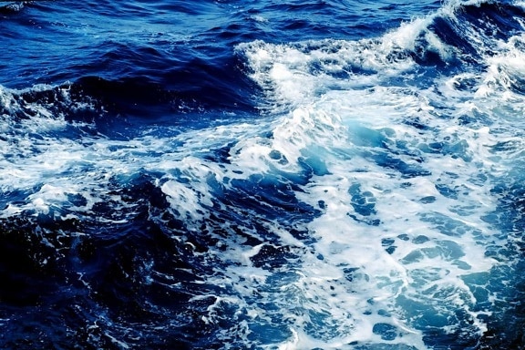 bølge, hav, sjø, vann, utendørs