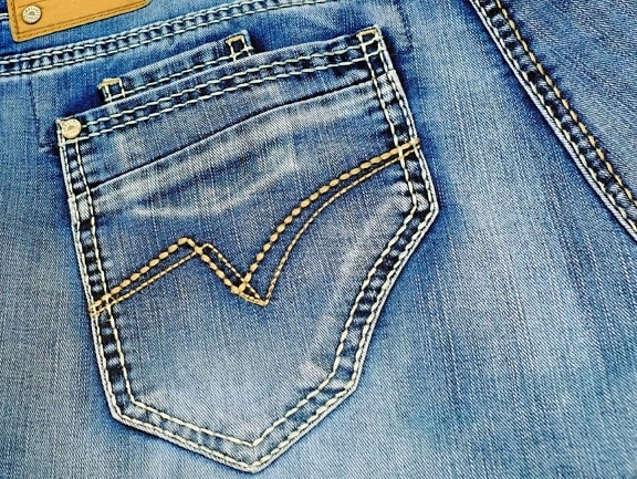 мода, джинси, текстил, джоб, шев, панталони