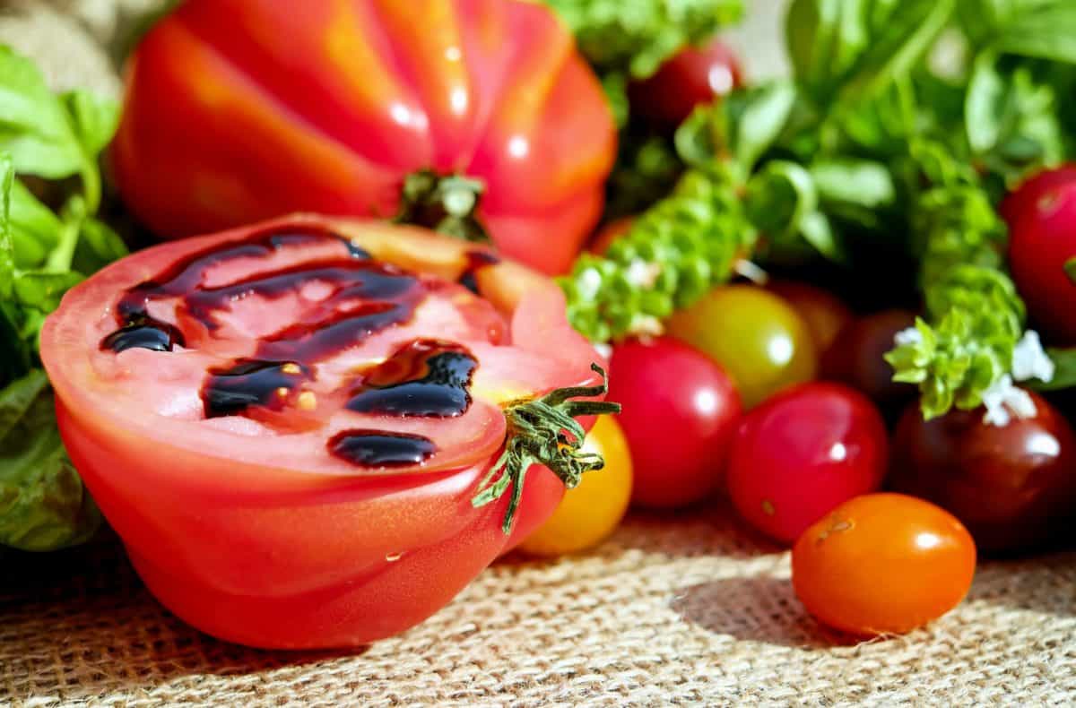 rajče, potraviny, zeleniny, výživa, vegetariánství