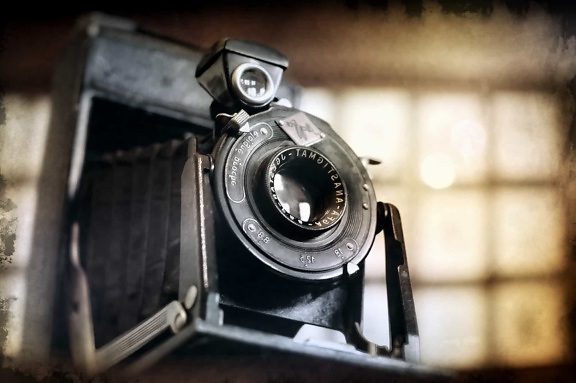 lente, antico, vecchio, tecnologia, apertura, macchina fotografica, meccanismo, attrezzature