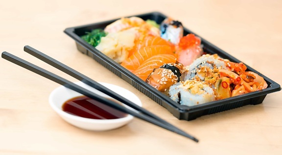 cá, ăn trưa, ăn tối, ngon miệng, sushi, hải sản, gạo, thực phẩm
