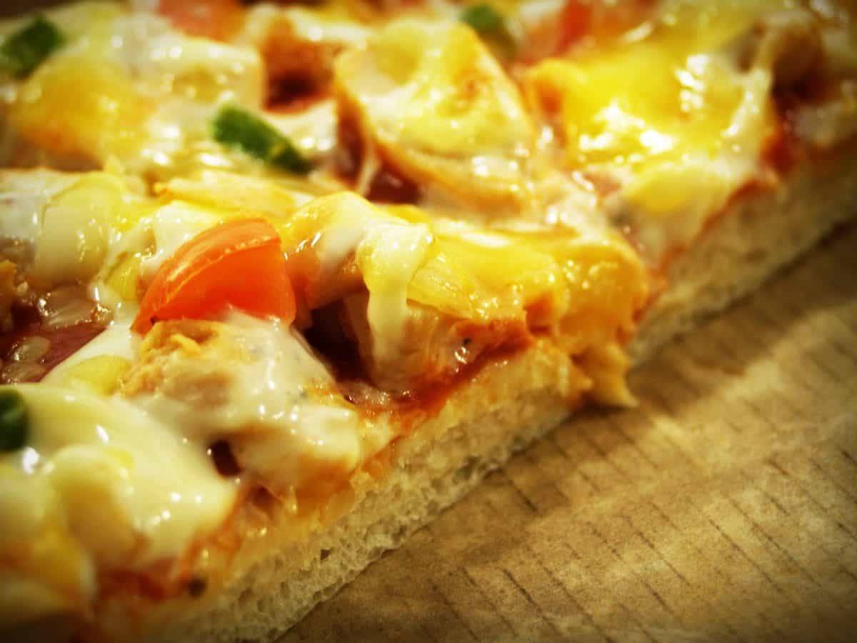 queso, delicioso, corte, alimentos, comida, pizza, tomate, almuerzo