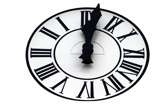 minut, ur, illustration, tid, watch