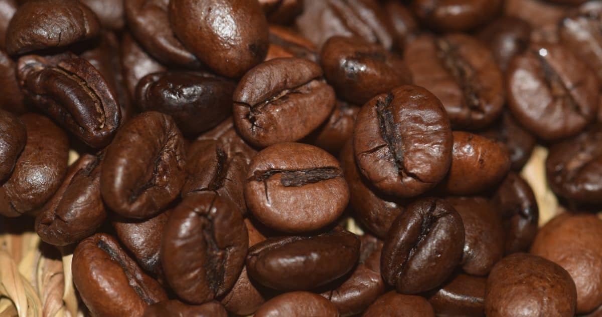 mörk, cappuccino, koffein, bönor, kaffe, espresso, brown, makro