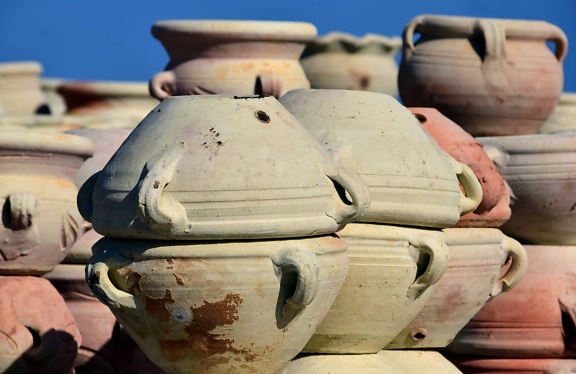 keramikk, kunst, himmelen, keramikk, kunst, vase, design