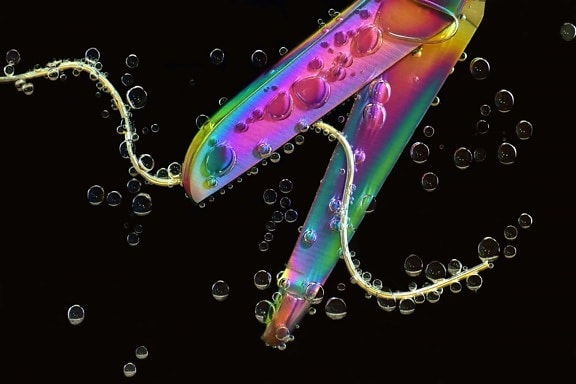 мотузку, ножиці, води, рідини, барвисті, макрос, барвисті, підводний, прикраса
