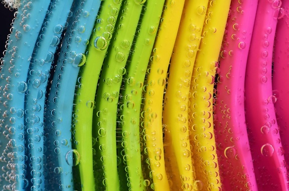 wet, color, underground, pattern, macro, colorful
