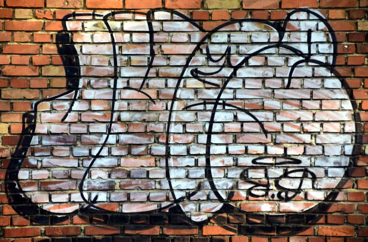 Ziegel, Design, Textur, bunt, Beton, Graffiti, Muster, Wand
