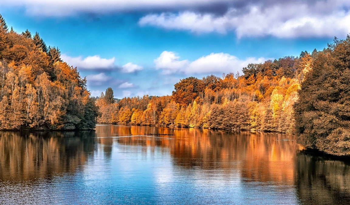 Free Picture: Water, Landscape, Reflection, Blue Sky, Cloud, Nature ...