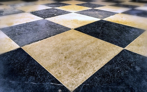 Square, pola, detail, trotoar, lantai, tanah