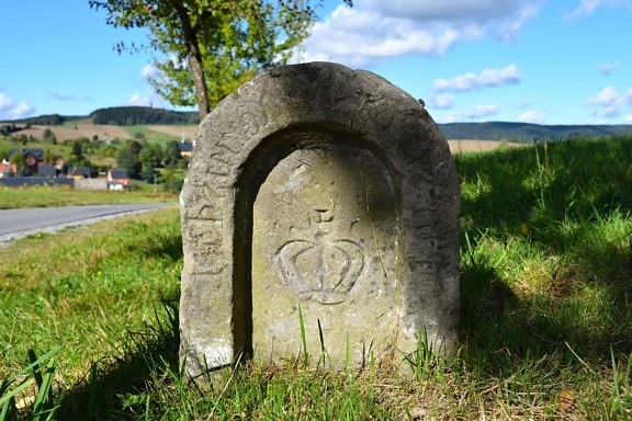 трава Меморіал gravestone, камінь, структура, кладовище, Старовинні