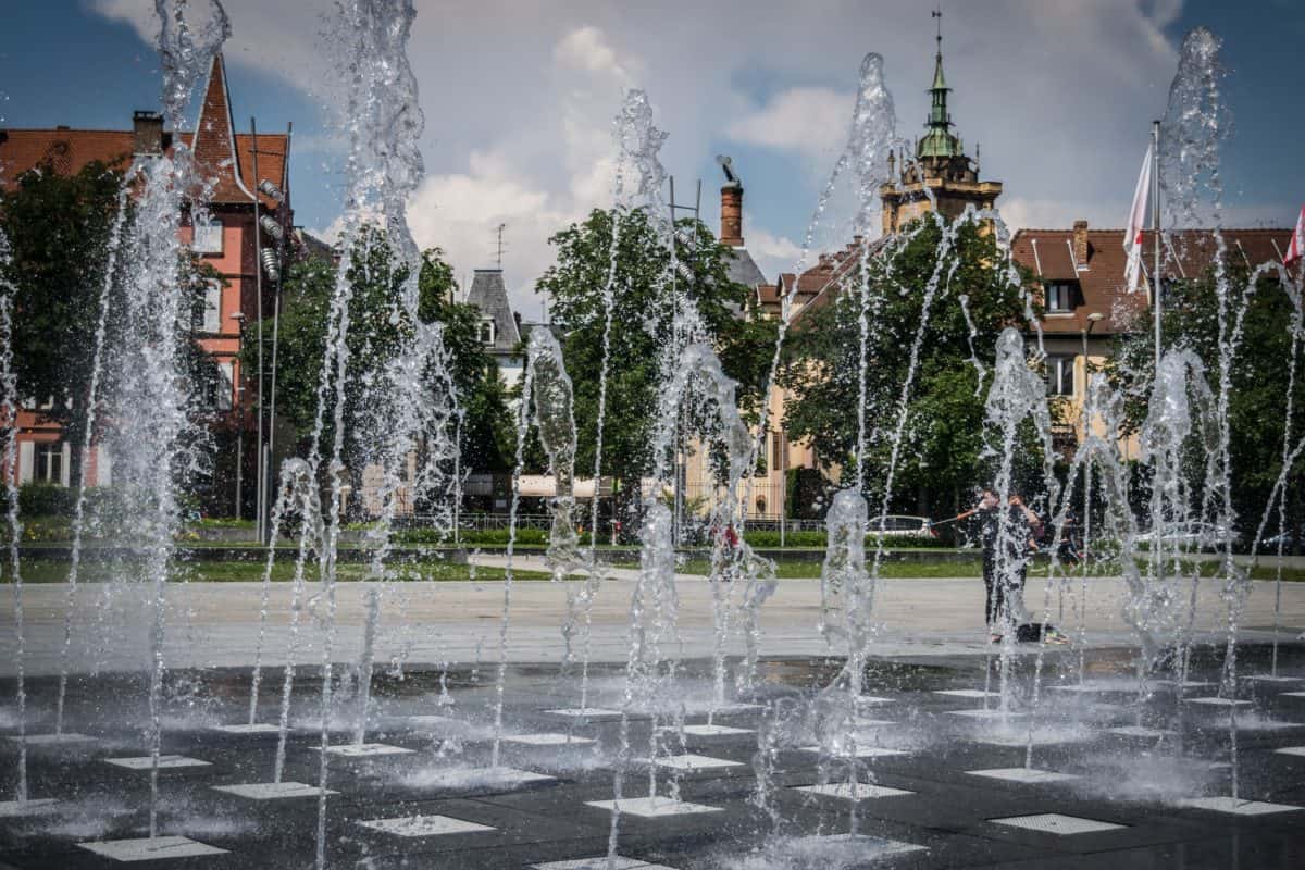 city, water, structure, fountain, outdoor