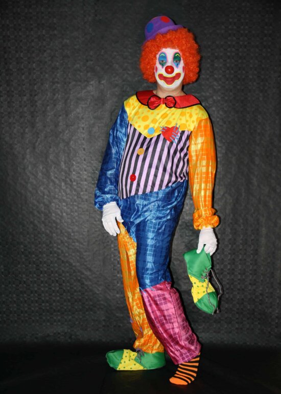 carnival, circus, clown, colorful, costume, makeup, man