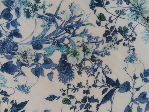 textile, leaf, flower, art, pattern, cotton, curtain, design, decor
