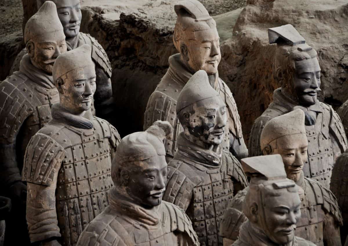 религия, изкуство, хора, човек, скулптура, статуя, открито, Азия, Китай